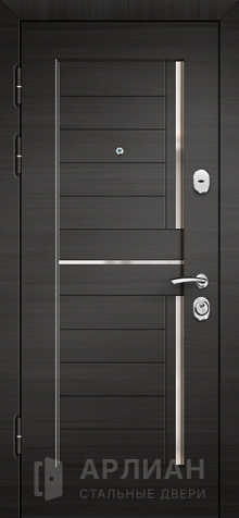 Фото №2 «Красивая входная дверь для частного дома с отделкой №45»